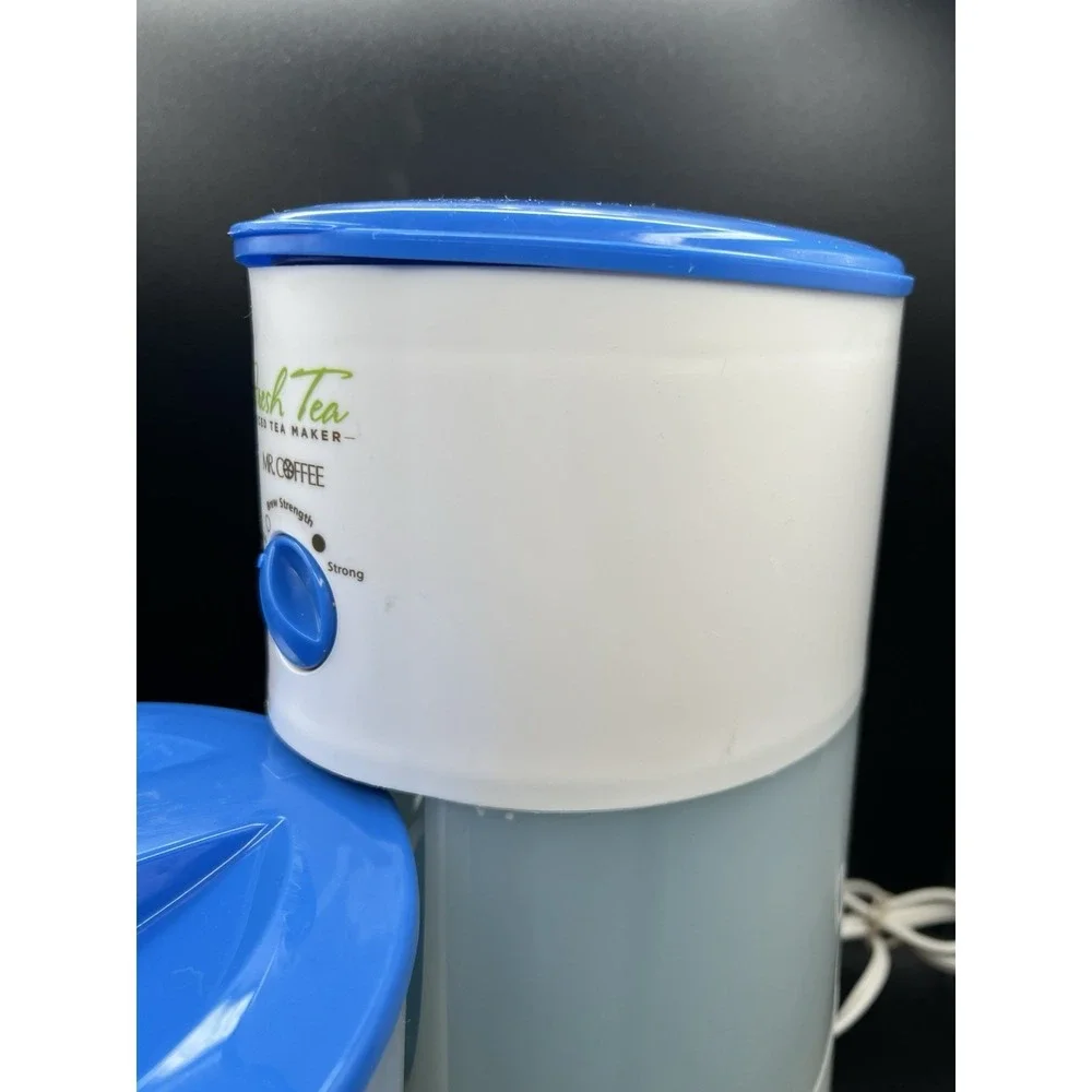 Sunbeam Mr. Coffee 3-Quart Iced Tea Maker Beverage Maker Machine Blue TM70 Works